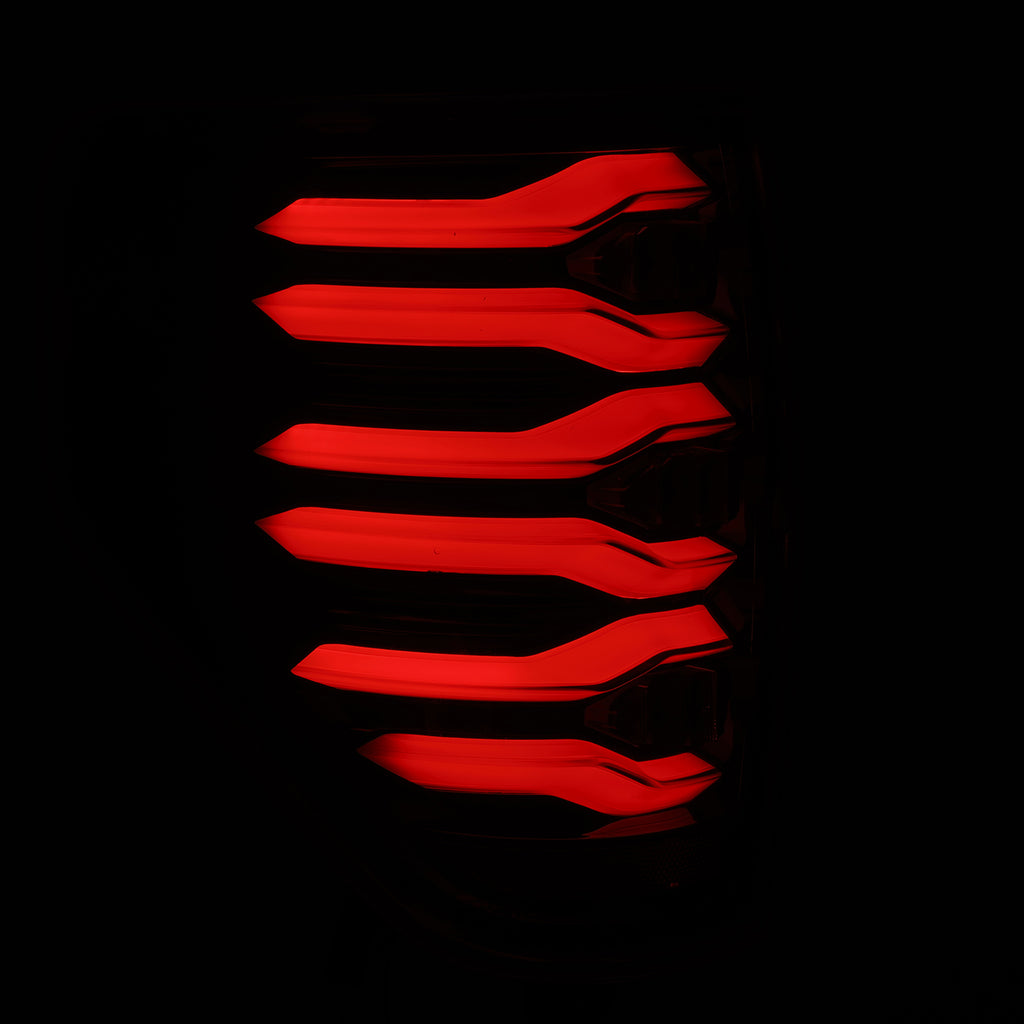 AlphaRex 653080 LED Taillights Alpha-Black for Select Ford F-150