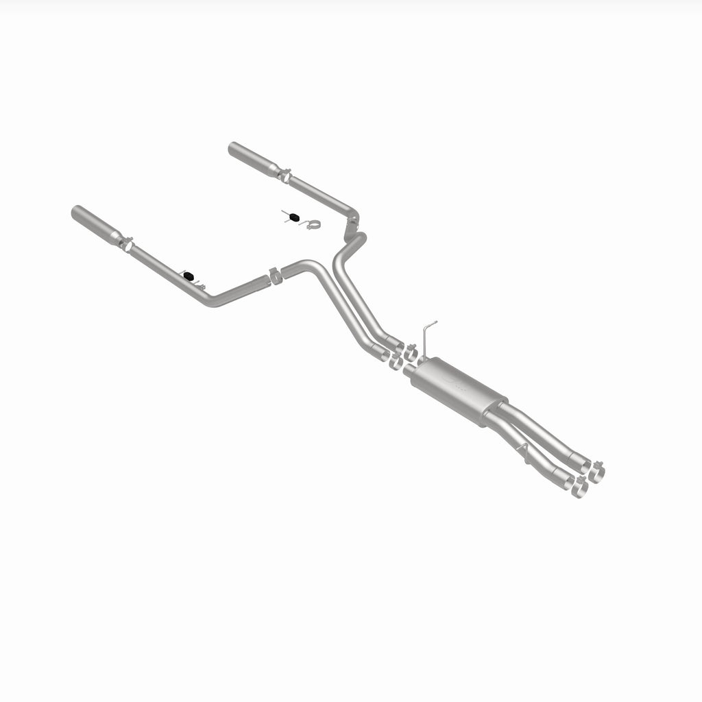 MagnaFlow Exhaust Products 15829 Street Series Polished Cat-Back System for Select Chevrolet Silverado HD, Chevrolet Silverado HD Classic, GMC Sierra HD, GMC Sierra HD Classic