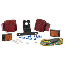 Load image into Gallery viewer, Grote 65330-5 Submersible LED Trailer Lighting Kit - Popular Square Design, w/ Clearance Marker