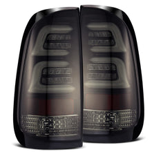 Load image into Gallery viewer, AlphaRex 654010 LED Taillights Jet Black for Select Ford F-150, Ford F-250, Ford F-250 Super Duty, Ford F-350, Ford F-350 Super Duty
