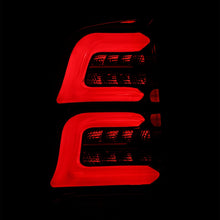 Load image into Gallery viewer, AlphaRex 654010 LED Taillights Jet Black for Select Ford F-150, Ford F-250, Ford F-250 Super Duty, Ford F-350, Ford F-350 Super Duty