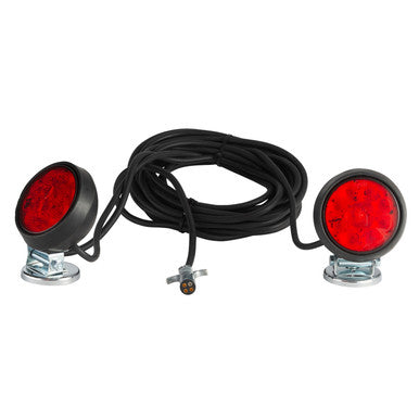 Grote 65432-4 Towing Kits, Heavy Duty SuperNova® LED Magnetic Towing Kit, Red