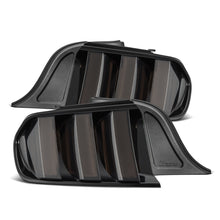 Load image into Gallery viewer, AlphaRex 655010 Prismatic LED Taillights Alpha Black for Select Ford Mustang