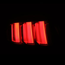 Load image into Gallery viewer, AlphaRex 655010 Prismatic LED Taillights Alpha Black for Select Ford Mustang