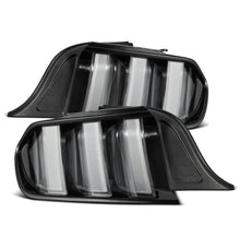 Load image into Gallery viewer, AlphaRex 655020 Prismatic LED Taillights Black clear for Select Ford Mustang