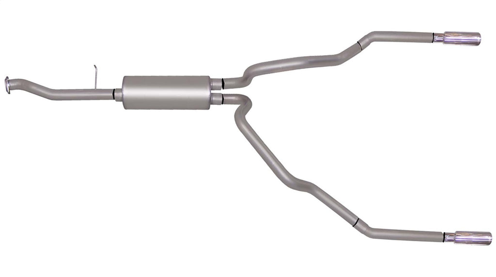 Gibson Performance Exhaust 65548 Dual Split Exhaust System for Select Chevrolet Silverado 1500, Chevrolet Silverado Classic, Chevrolet Silverado 2500, GMC Sierra 1500, GMC Sierra Classic, GMC Sierra