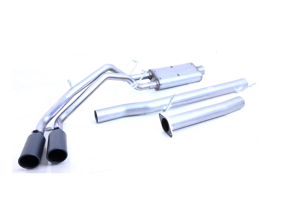 Gibson Performance Exhaust 65588B Black Elite Cat-Back Dual Sport Exhaust System; Stainless for Select Chevrolet Colorado, GMC Canyon