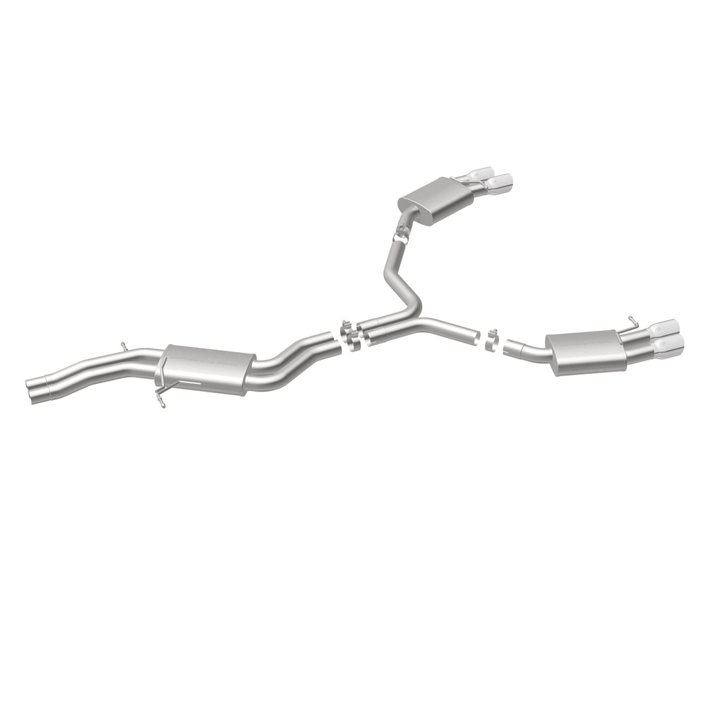 MagnaFlow Exhaust Products 16598 Sport Series Polished Cat-Back System for Select Audi S5