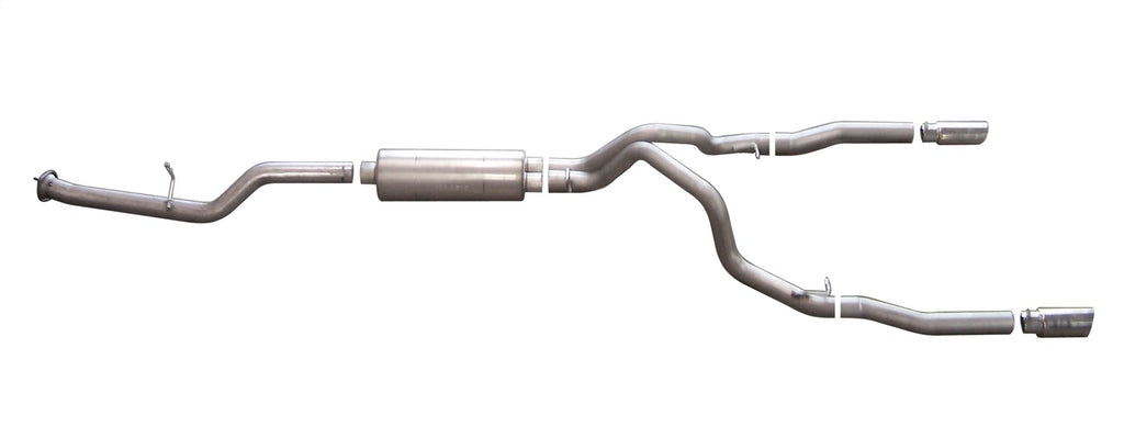 Gibson Performance Exhaust 65620 Dual Split Exhaust System for Select Chevrolet Silverado HD, Chevrolet Silverado HD, GMC Sierra HD, GMC Sierra HD