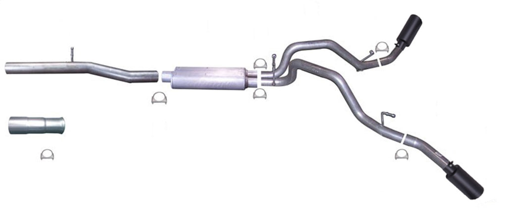 Gibson Performance Exhaust 65637B Dual Extreme Exhaust System for Select Chevrolet Silverado 1500, GMC Sierra