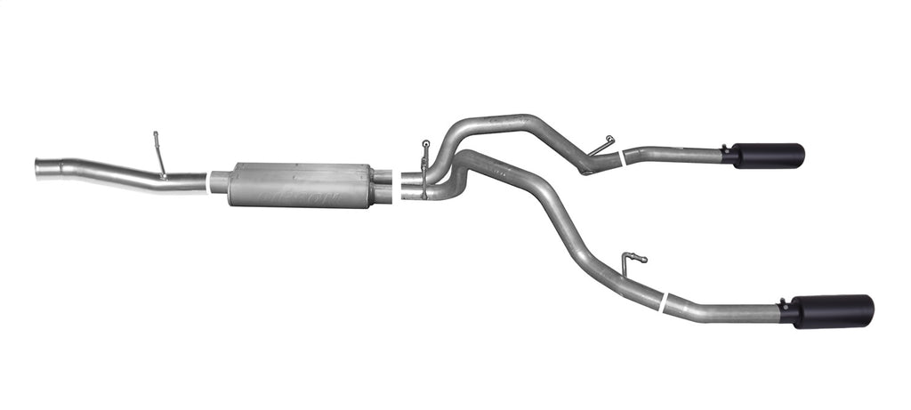 Gibson Performance Exhaust 65654B Dual Split Exhaust System for Select Chevrolet Silverado 1500, GMC Sierra