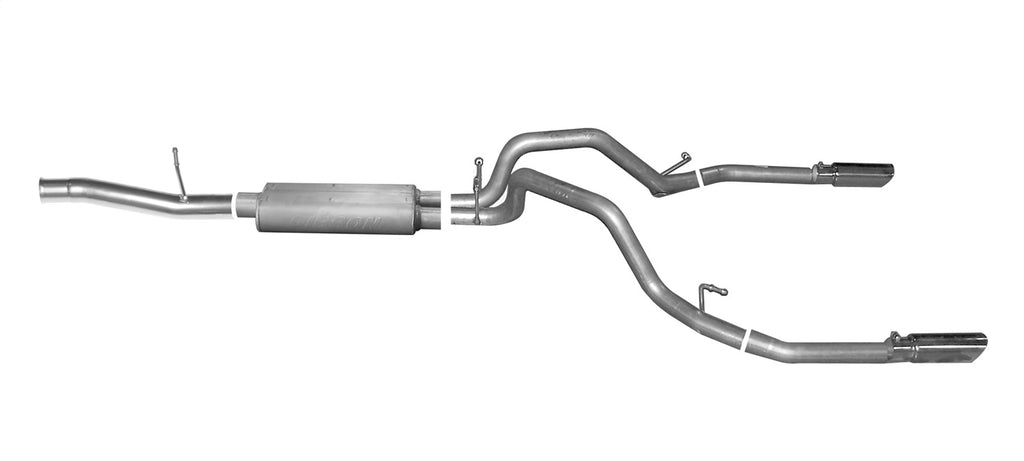 Gibson Performance Exhaust 65654 Dual Split Exhaust System for Select Chevrolet Silverado 1500, GMC Sierra