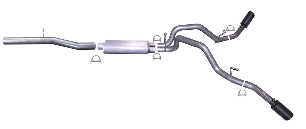 Gibson Performance Exhaust 65665B Dual Extreme Exhaust System for Select Chevrolet Silverado 1500, GMC Sierra