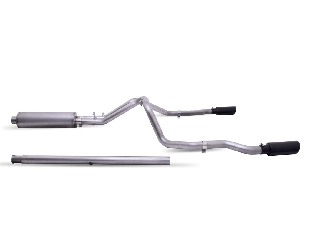 Gibson Performance Exhaust 65690B Dual Extreme Exhaust System for Select Chevrolet Silverado 1500, Chevrolet Silverado LD, GMC Sierra