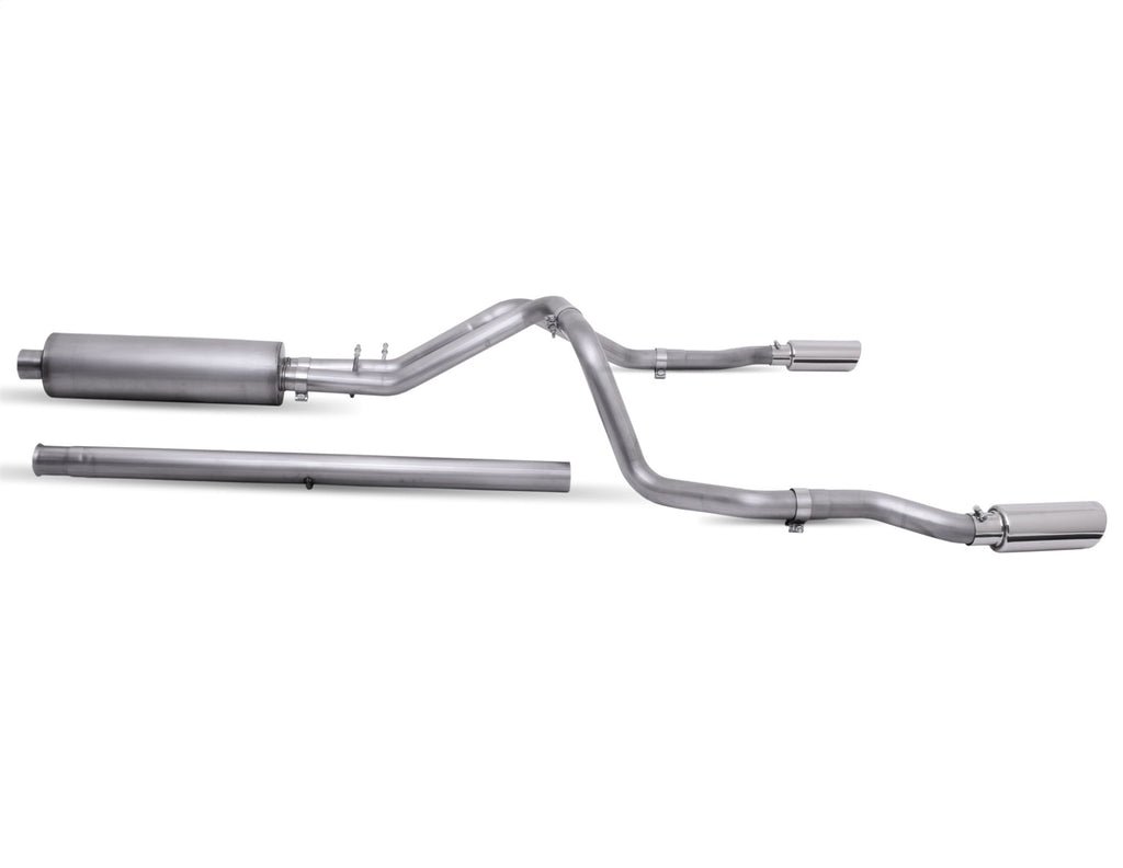 Gibson Performance Exhaust 65691 Dual Split Exhaust System for Select Chevrolet Silverado 1500, Chevrolet Silverado LTD, GMC Sierra 1500, GMC Sierra Limited