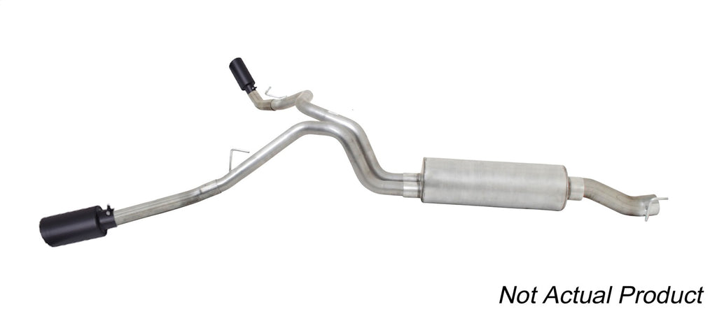 Gibson Performance Exhaust 65712B Dual Extreme Exhaust System for Select Chevrolet Silverado 1500, Chevrolet Silverado LTD, GMC Sierra 1500, GMC Sierra Limited
