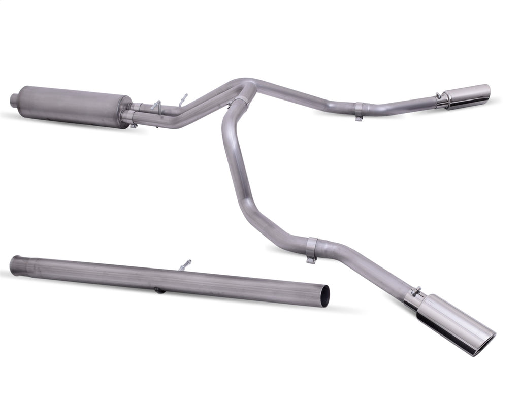Gibson Performance Exhaust 65712 Dual Extreme Exhaust System for Select Chevrolet Silverado 1500, Chevrolet Silverado LTD, GMC Sierra 1500, GMC Sierra Limited