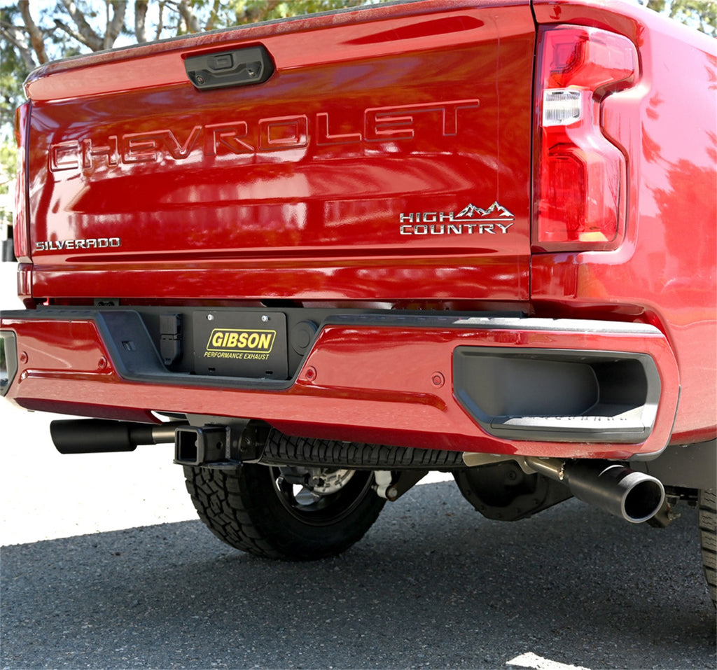 Gibson Performance Exhaust 65714B Dual Extreme Exhaust System for Select Chevrolet Silverado HD, Chevrolet Silverado HD, GMC Sierra HD, GMC Sierra HD