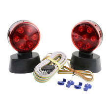Load image into Gallery viewer, Grote 65720-5 Towing Kits, Magnetic LED Towing Kit, Red