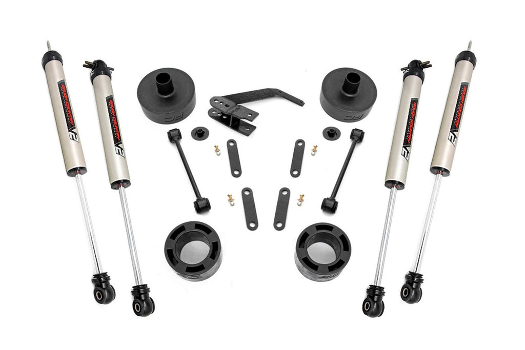 Rough Country 65770 Suspension Lift Kit for Select Jeep Wrangler, Jeep Wrangler JK