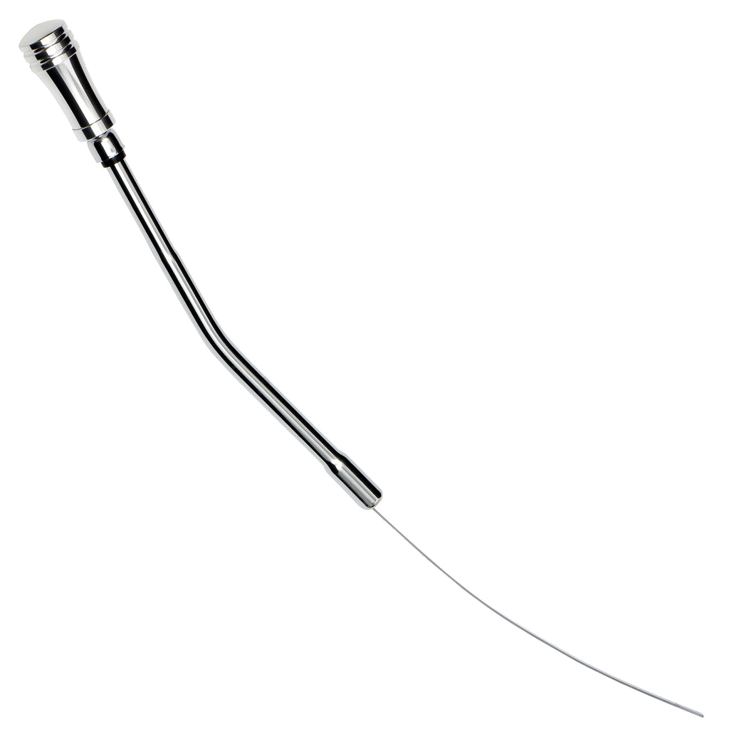 6579-Pontiac-326455-(Excl-389--403)-Oil-Dipstick-Alum-HandleSteel-Stick-1712In-Long-Polished