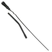 Load image into Gallery viewer, 6579-Pontiac-326455-(Excl-389--403)-V8-Oil-Dipstick-Alum-HandleSteel-Stick-1712In-Long-Black