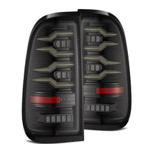 Load image into Gallery viewer, AlphaRex 658001 LED Taillights Alpha-Black for Select Ford F-150, Ford F-250 Super Duty, Ford F-350 Super Duty