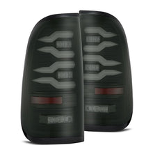 Load image into Gallery viewer, AlphaRex 658002 LED Taillights Black for Select Ford F-150, Ford F-250 Super Duty, Ford F-350 Super Duty