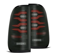 Load image into Gallery viewer, AlphaRex 658003 LED Taillights Black Red for Select Ford F-150, Ford F-250 Super Duty, Ford F-350 Super Duty