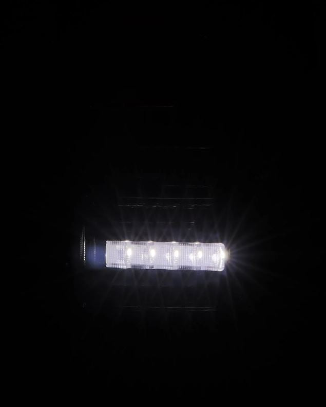 AlphaRex 658003 LED Taillights Black Red for Select Ford F-150, Ford F-250 Super Duty, Ford F-350 Super Duty