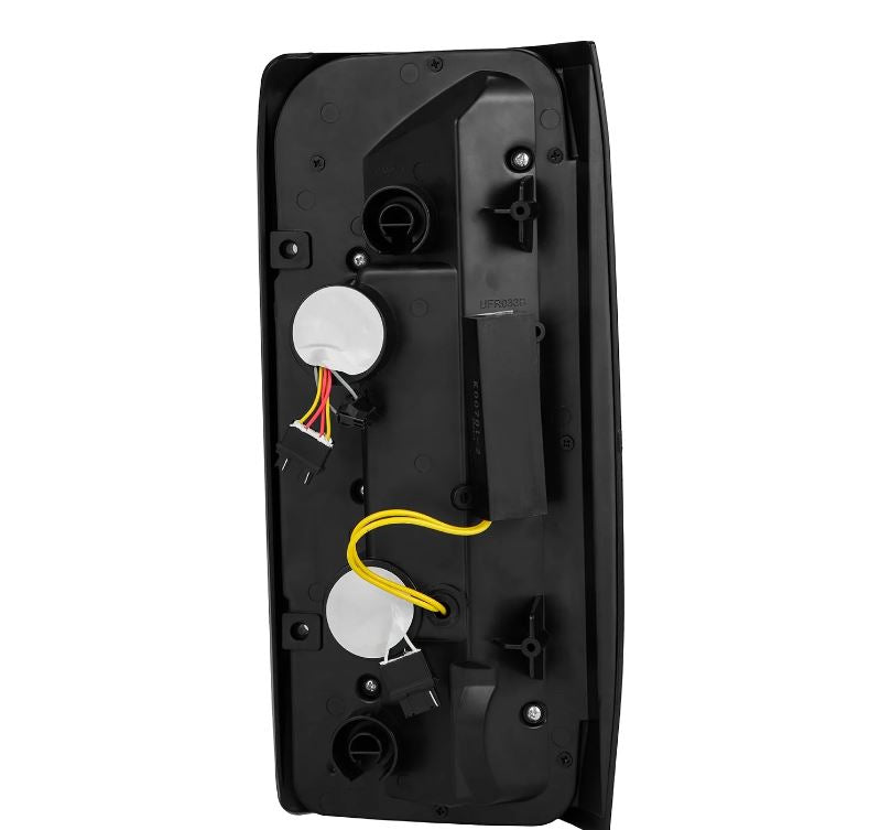 AlphaRex 658006 LED Taillights Alpha-Black for Select Ford Bronco, Ford F-150, Ford F-250, Ford F-350