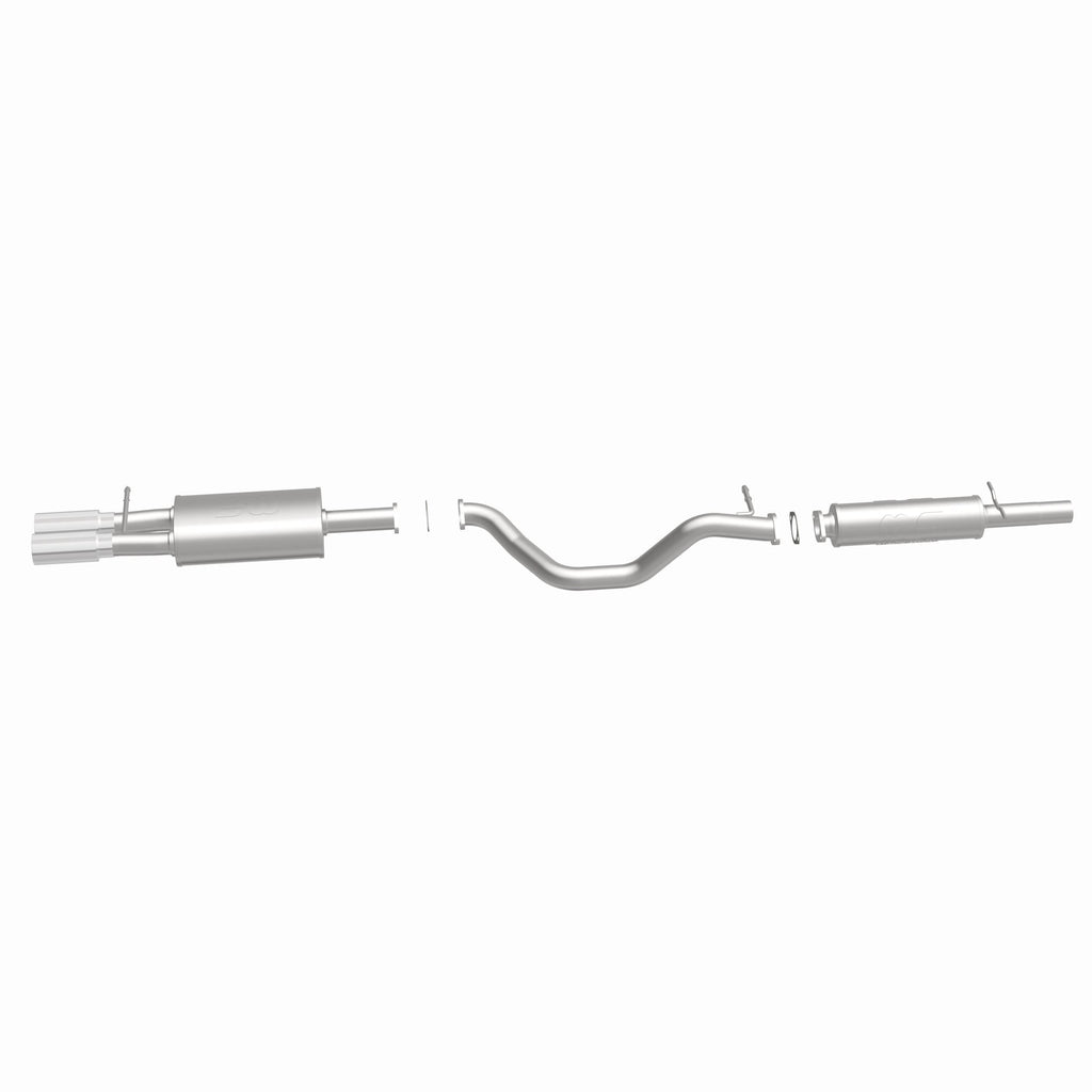 MagnaFlow Exhaust Products 15745 Touring Series Polished Cat-Back System for Select Volkswagen Beetle, Volkswagen Golf