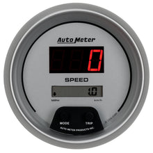 Load image into Gallery viewer, AutoMeter 6500 GAUGE KIT, 5 PC., 3 3/8" &amp; 2 1/16", ELEC. SPEEDO., DIGITAL, SILVER W/ RED LED