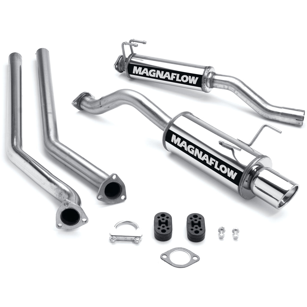 MagnaFlow Exhaust Products 15783 Street Series Polished Cat-Back System for Select Acura RSX