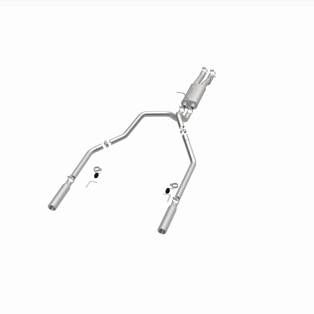 MagnaFlow Exhaust Products 15829 Street Series Polished Cat-Back System for Select Chevrolet Silverado HD, Chevrolet Silverado HD Classic, GMC Sierra HD, GMC Sierra HD Classic