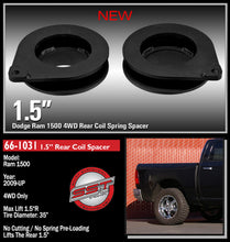 Load image into Gallery viewer, ReadyLift 66-1031 1.5in. Rear Coil Spacer for Select Chevrolet Silverado HD, Dodge Ram 1500, Ram 1500, Ram Classic