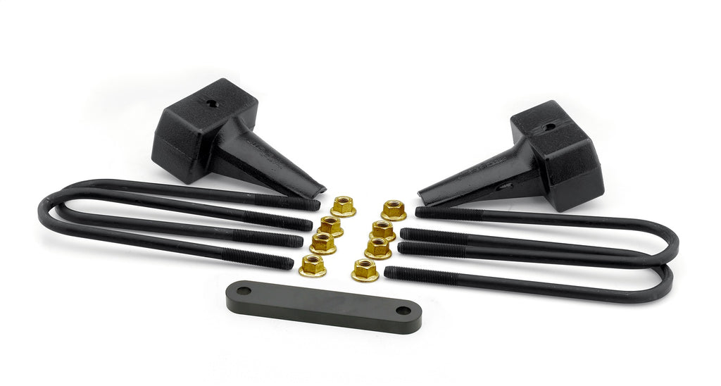 ReadyLift 66-2014 4in. Flat Rear Block Kit with Carrier Beraing Spacer for 2 Piece Drive Shaft for Select Ford F-250 Super Duty, Ford F-350 Super Duty, Ford F-450 Super Duty