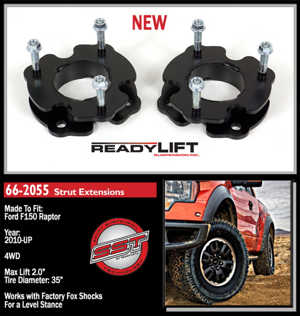 ReadyLift 66-2055 2in. Leveling Kit for Select Ford F-150