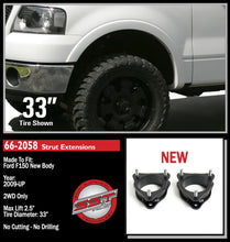 Load image into Gallery viewer, ReadyLift 66-2058 2.5in. Front Leveling for Select Ford F-150, Lincoln Mark LT