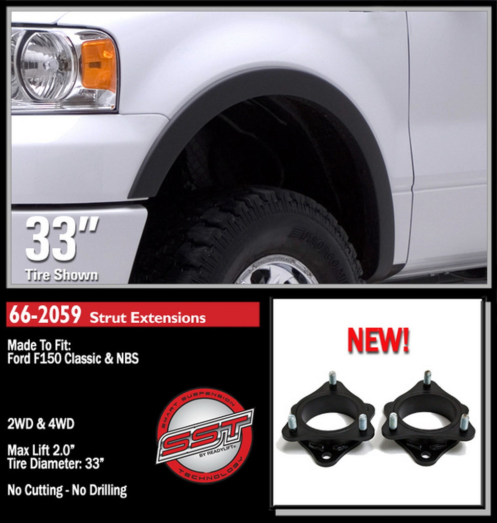 ReadyLift 66-2059 2.0in. Front Leveling for Select Ford F-150, Lincoln Mark LT