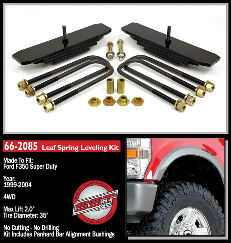 ReadyLift 66-2085 2in. Front Leveling Kit for Select Ford F-250 Super Duty, Ford F-350 Super Duty, Ford F-450 Super Duty, Ford F-550 Super Duty