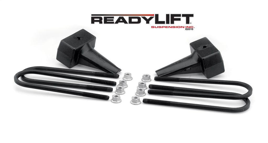 ReadyLift 66-2094 4in. Tapred Rear Block Kit for 1 Piece Drive Shaft for Select Ford F-250 Super Duty, Ford F-350 Super Duty, Ford F-450 Super Duty