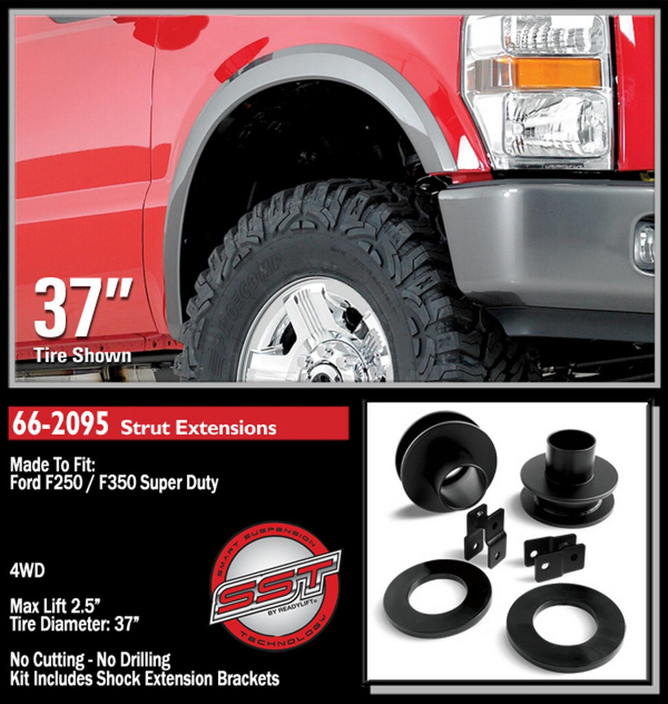 ReadyLift 66-2095 2.5in. Front Leveling Kit for Select Ford F-250 Super Duty, Ford F-350 Super Duty, Ford F-450 Super Duty, Ford F-550 Super Duty