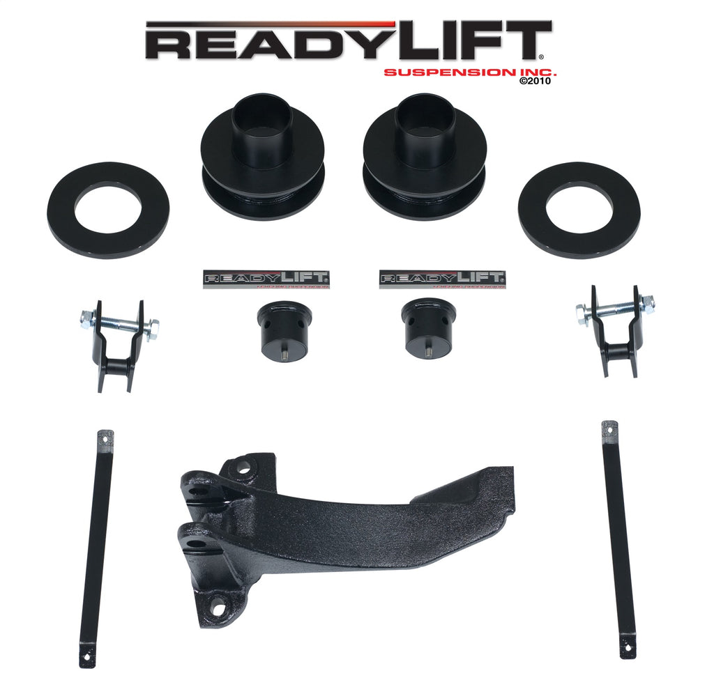 ReadyLift 66-2515 2.5in. Front Leveling Kit with Track Bar Bracket for Select Ford F-250 Super Duty, Ford F-350 Super Duty, Ford F-450 Super Duty, Ford F-550 Super Duty