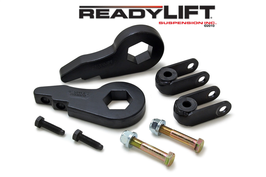 ReadyLift 66-3000 2.5in. Front Leveling Kit (Forged Torsion Key) for Select Cadillac Escalade, Cadillac Escalade ESV, Cadillac Escalade EXT, Chevrolet Avalanche 1500, Chevrolet K1500, Chevrolet Silverado 1500, Chevrolet Silverado Classic, Chevrolet