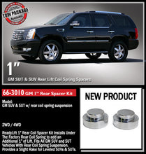 Load image into Gallery viewer, ReadyLift 66-3010 1in. Rear Coil Spring Spacer for Select Cadillac Escalade, Cadillac Escalade ESV, Cadillac Escalade EXT, Chevrolet Avalanche, Chevrolet Avalanche 1500, Chevrolet Suburban, Chevrolet Suburban 1500, Chevrolet Tahoe, GMC Yukon, GMC Yukon