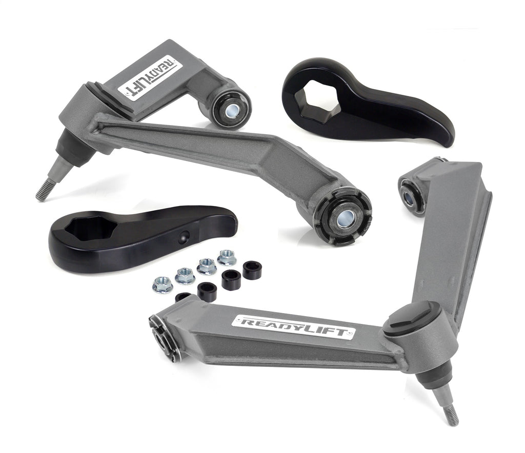 ReadyLift 66-3012 2.25in. Front Leveling Kit (Forged Torsion Key) with Fabricated Upper Control Ar for Select Chevrolet Silverado HD, Chevrolet Silverado HD, GMC Sierra HD, GMC Sierra HD