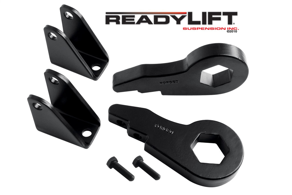 ReadyLift 66-3050 2.5in. Front Leveling Kit (Forged Torsion Key) for Select Chevrolet Avalanche 2500, Chevrolet Silverado HD, Chevrolet Silverado HD Classic, Chevrolet Silverado HD, Chevrolet Silverado 3500, Chevrolet Silverado HD, Chevrolet Suburban