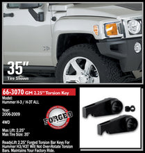 Load image into Gallery viewer, ReadyLift 66-3070 2.25in.Front; 1.5in.Rear Front Leveling Kit (Forged Torsion Key) for Select Chevrolet Colorado, GMC Canyon, Hummer H3, Hummer H3T