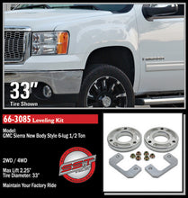 Load image into Gallery viewer, ReadyLift 66-3085 2.25in. Front Leveling Kit for Select Cadillac Escalade, Cadillac Escalade ESV, Chevrolet Avalanche, Chevrolet Silverado 1500, Chevrolet Suburban, Chevrolet Suburban 1500, Chevrolet Tahoe, GMC Sierra 1500, GMC Yukon, GMC Yukon XL, GMC